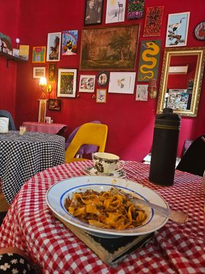 Cozy atmosphere at Stricha in Tbilisi