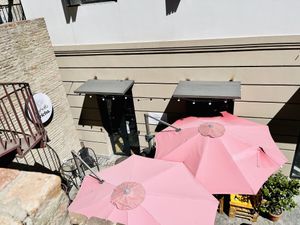 From street level  at Stricha in Tbilisi