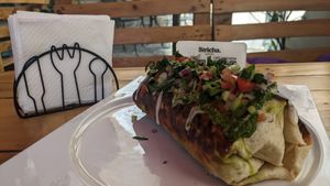 Chimichanga at Stricha in Tbilisi