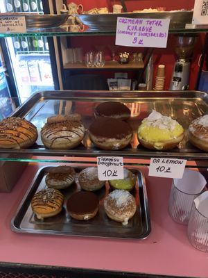 Such delicious donuts!! #Veganuary at Stricha in Tbilisi