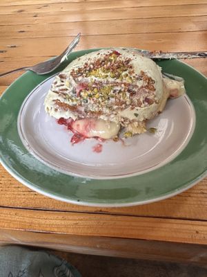 Pistachio donut   at Stricha in Tbilisi