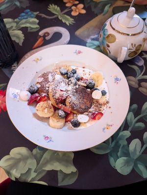 Syrniki at Stricha in Tbilisi