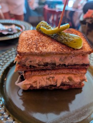 Reuben at Stricha in Tbilisi