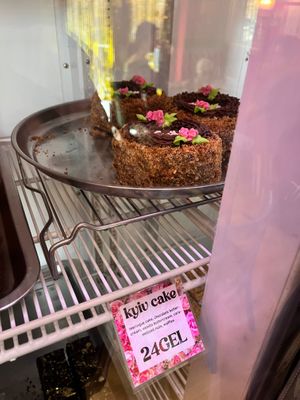 Kyiv cake. at Stricha in Tbilisi