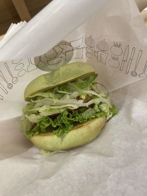   at Mos Burger in Nara