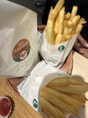   at Mos Burger in Nara