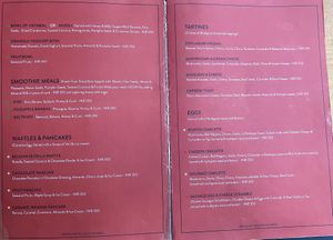 Food menu 2/4 at Curious Life Coffee Roasters BLUE  in Jaipur