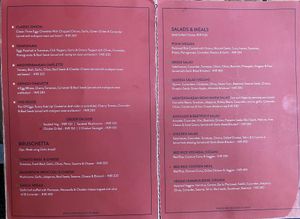 Food menu 3/4 at Curious Life Coffee Roasters BLUE  in Jaipur