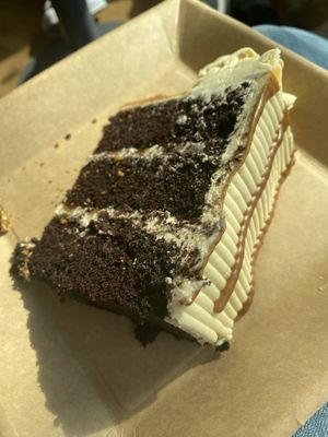 Lotus Drip Cake  at Flour Power  in Maidstone