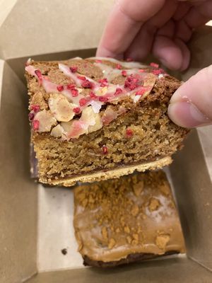 Bakewell Traybake  at Flour Power  in Maidstone