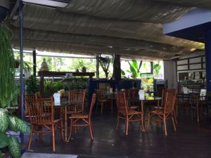 Inside at Rasayana Raw Healthy Deli in Bangkok