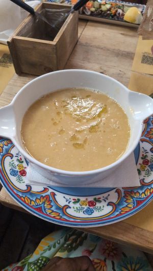 Chickpea soup at A Putia in Siracusa