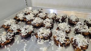 Delish deserts at Samsara - Cocina De La India in Puerto Escondido