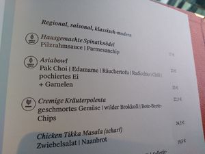 Menu 2 at Zum grünen Kakadu in Mainz