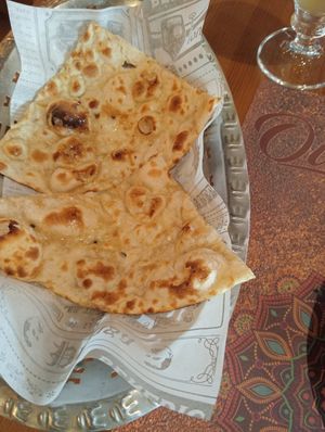 Pan Naan at Out of India in Barcelona