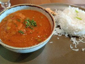 Mattar Masala at Out of India in Barcelona