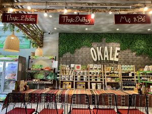 Tables & shop inside   at Okale in Nha Trang