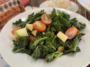 Kale salad   at Okale in Nha Trang