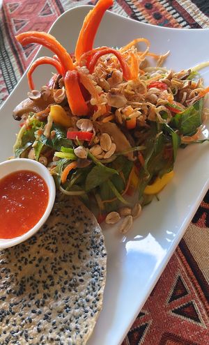 Mixed salad, delicious!  at Okale in Nha Trang