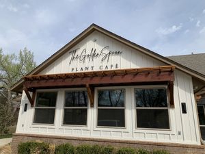 Vie from the parking lot.  at The Golden Spoon in Edmond