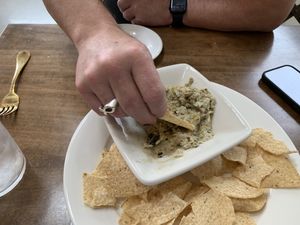 Artichoke Dip  at The Golden Spoon in Edmond