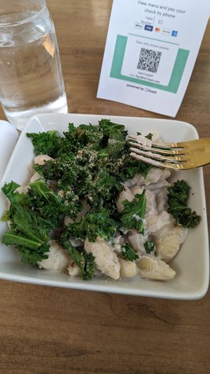 Cashew Alfredo Plate at The Golden Spoon in Edmond