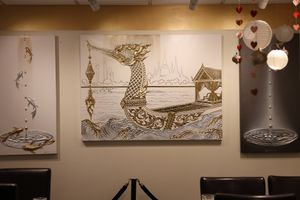 Art at Tong-D in Barrington