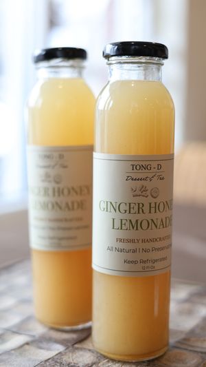 Homemade Ginger Lemonade at Tong-D in Barrington