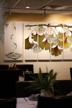 Gold Leaf Art at Tong-D in Barrington