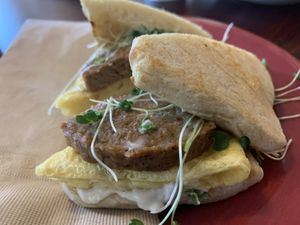 A peek inside. 🫣  at Crumhorn Coffee House in Oneonta