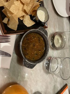 Charred tomato salsa   at Carcara in Phoenix