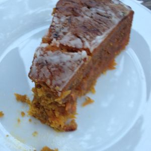 Carrot cake at Cafe Miller in Hamburg