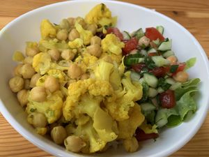 Curry at Cafe Miller in Hamburg