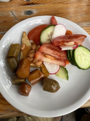 Buffet   at Cafe Miller in Hamburg