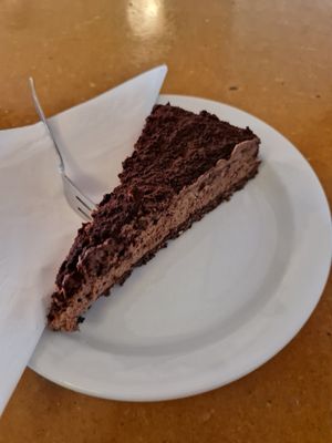 Chocolate Cheesecake at Cafe Miller in Hamburg