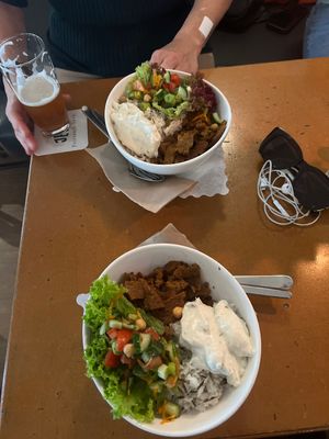 Gyros Bowl   at Cafe Miller in Hamburg