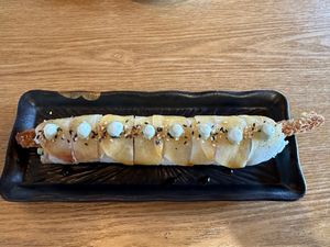 Crispy teriyaki roll  at Hsinchuku in Hsinchu