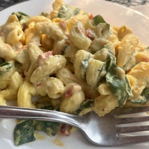 Mac and cheese at Boots Bakery & Lounge in Spokane