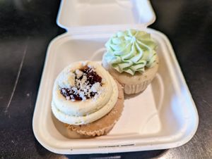Strawberry Shortcake and Mojito. at Boots Bakery & Lounge in Spokane
