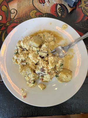 Breakfast scramble  at Boots Bakery & Lounge in Spokane
