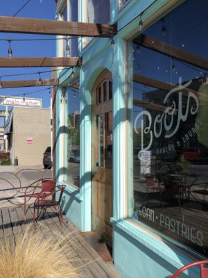 Store Front at Boots Bakery & Lounge in Spokane