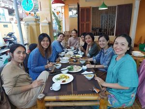 Wide space, suitable for group of friends at Nhà hàng chay Veggie Saigon - Vietnam Vegan Heritage in Hoi An