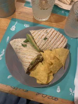 Burrito vegano   at Calavera - Mexican Food & Tequila Bar in Ericeira