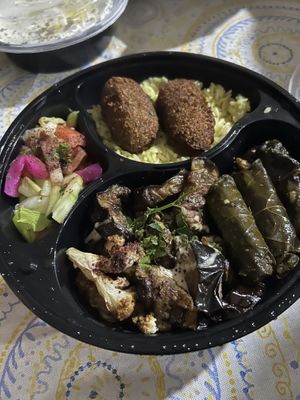 Vegan Platter  at ayat in Brooklyn