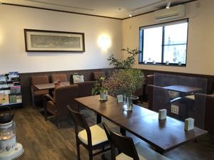 Seats are comfy place is clean   at Teapot in Fukushima