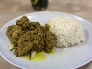 It does not look special- but the flavors are!  at Eatwell Seafood 素善缘 in Miri