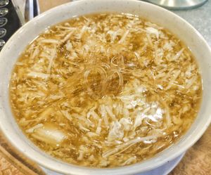 Shark fin soup at Eatwell Seafood 素善缘 in Miri