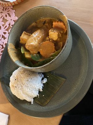 Reis mit Gemüse in Kokossauce  at Bo's Viet Deli in Munich