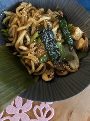 Udonnudeln mit Gemüse  at Bo's Viet Deli in Munich