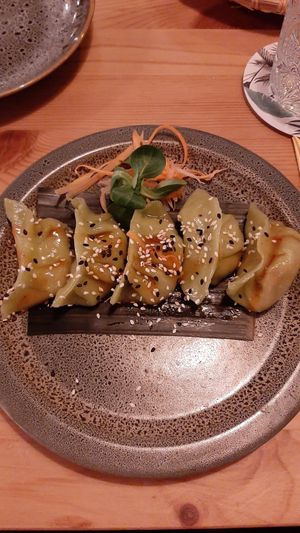 Gedämpfte Dumplings aka Banh Goi (6,70€) at Bo's Viet Deli in Munich